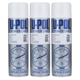 3X Upol Power Can Clearcoat Aerosol Spray 500ml Spray Paint